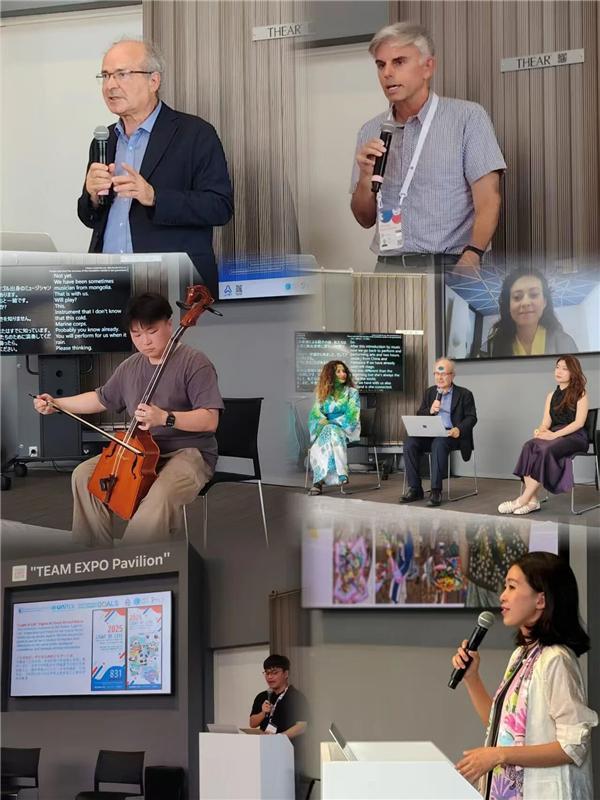 持续未来国际艺术展》在大阪世博成功举办麻将胡了2模拟器试玩《艺术与科技共创可(图3)